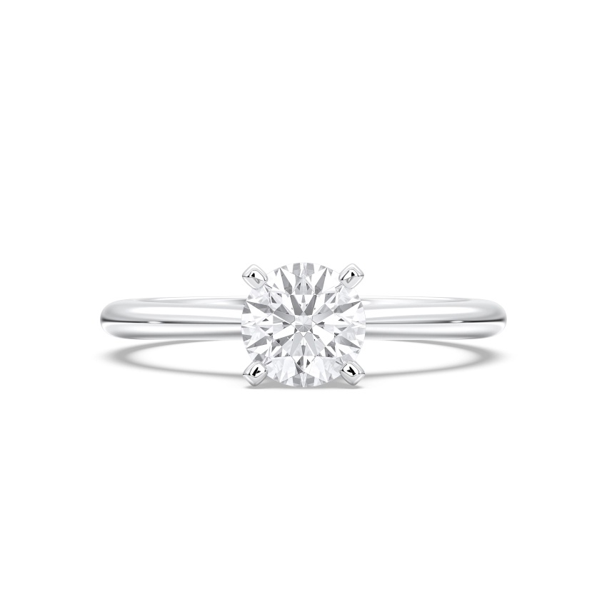 Rose Classic 4 Prong Diamond Ring