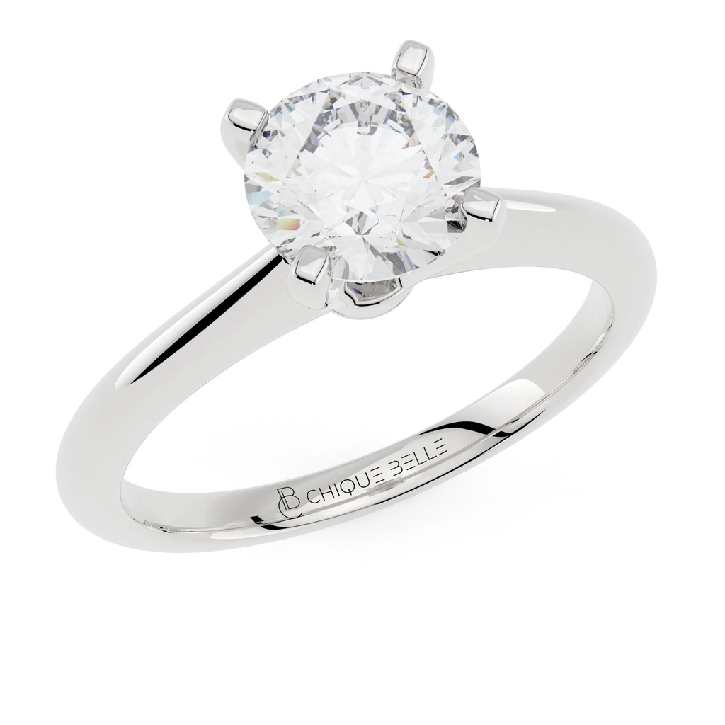 Rose Classic 4 Prong Diamond Ring