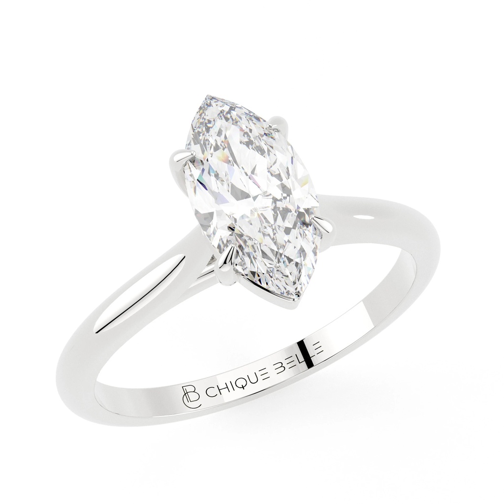 Classic Flora Diamond Ring