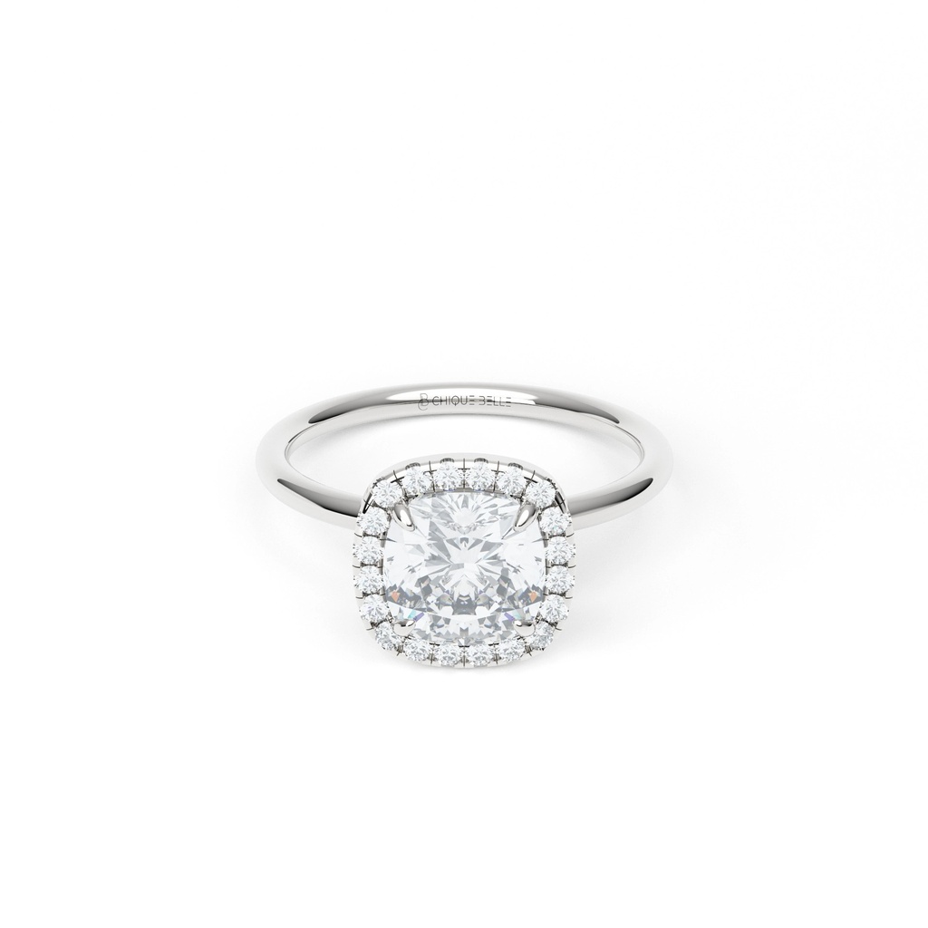 Daisy Halo Diamond Ring
