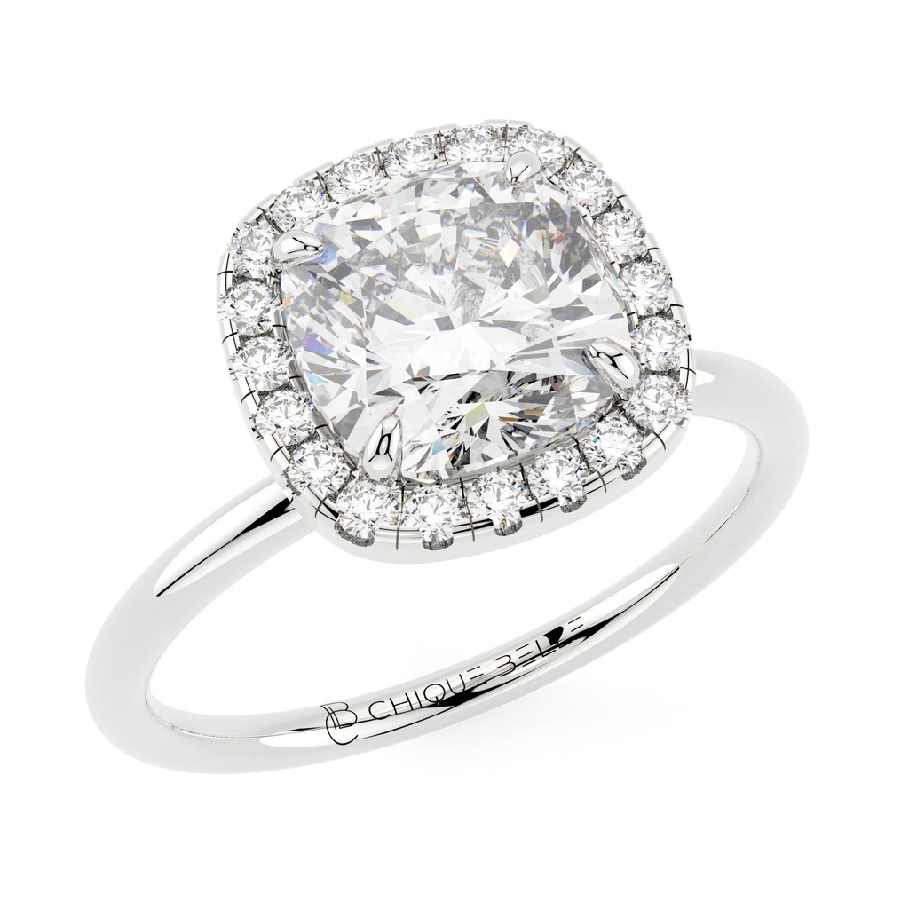 Daisy Halo Diamond Ring