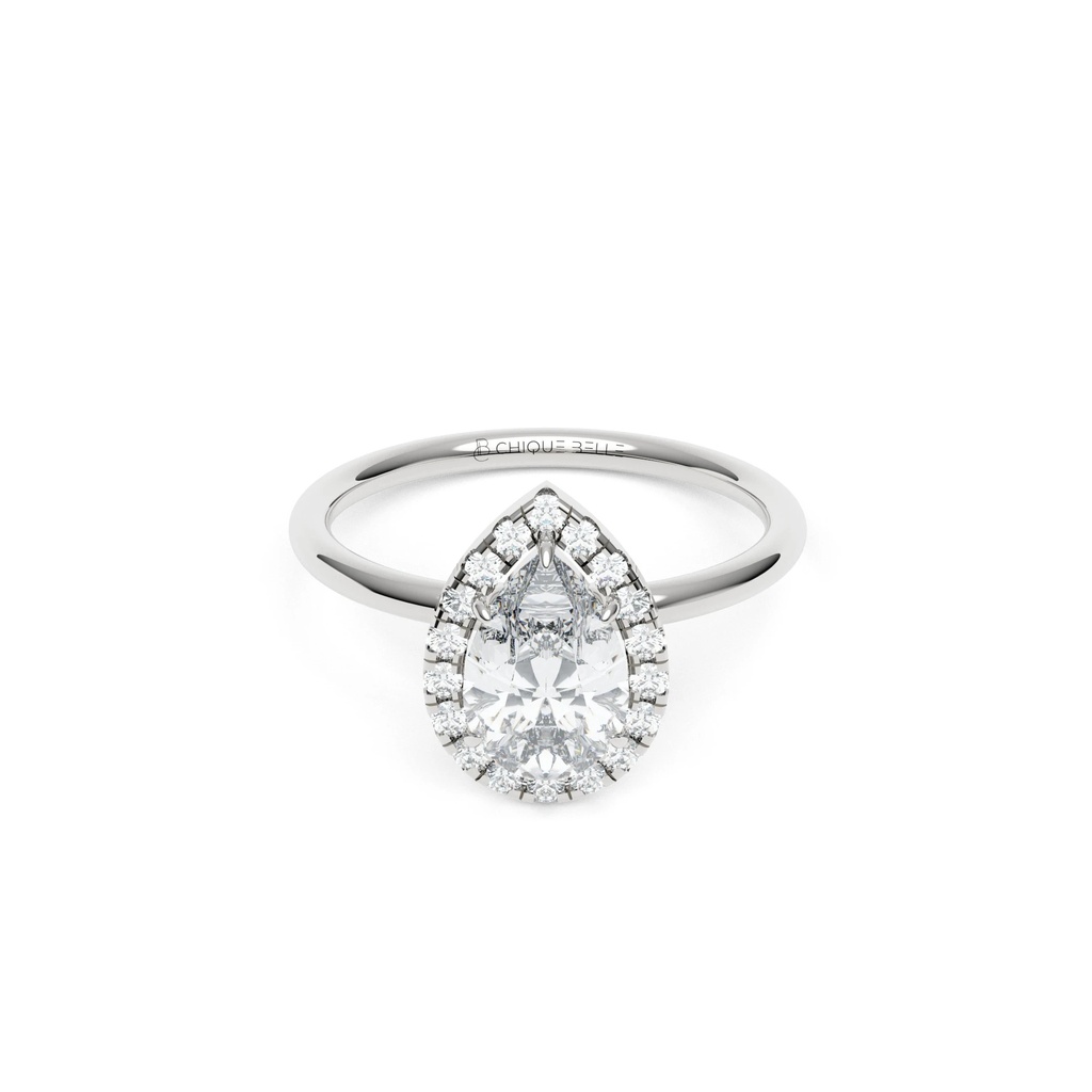Pairfum Halo Diamond Ring