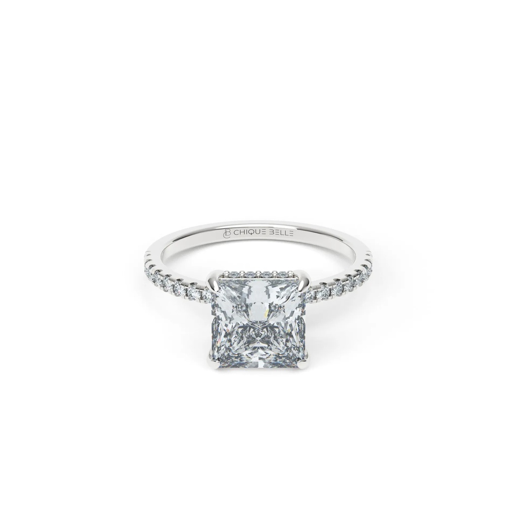 Angrec Hidden Halo 1/2 Coverage Diamond Ring