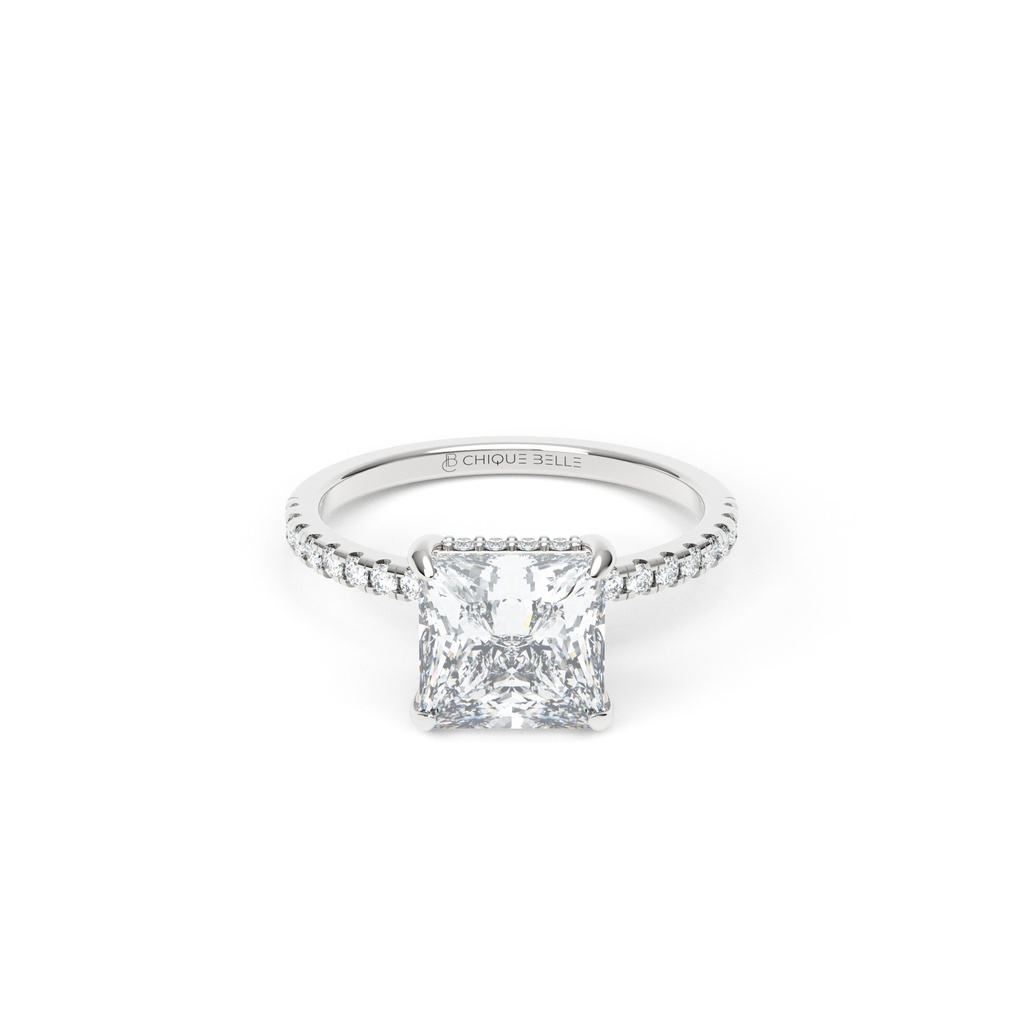 Angrec Hidden Halo 1/2 Coverage Diamond Ring