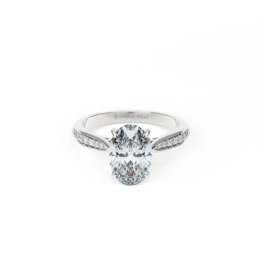 Aster Dawn Half Coverage Diamond Ring