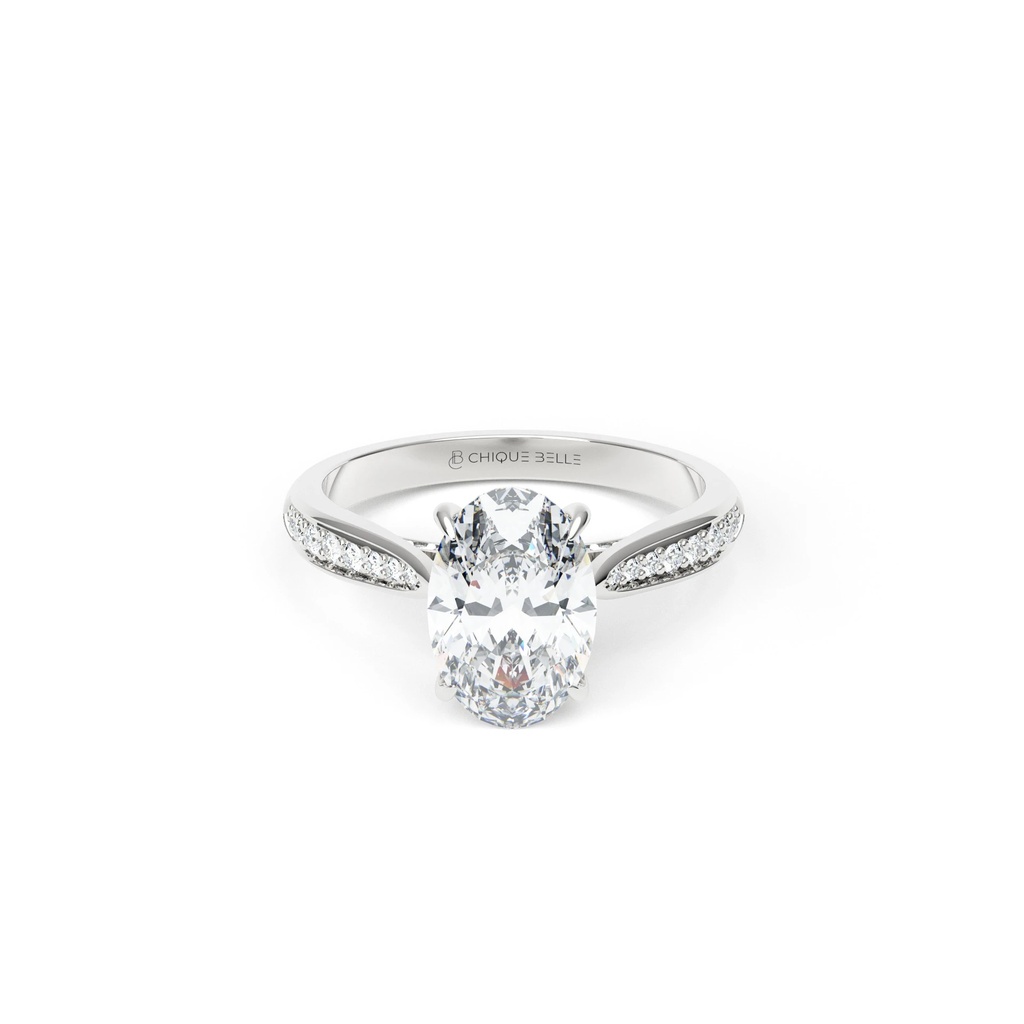 Aster Dawn Half Coverage Diamond Ring