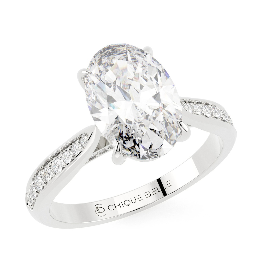 Aster Dawn Half Coverage Diamond Ring