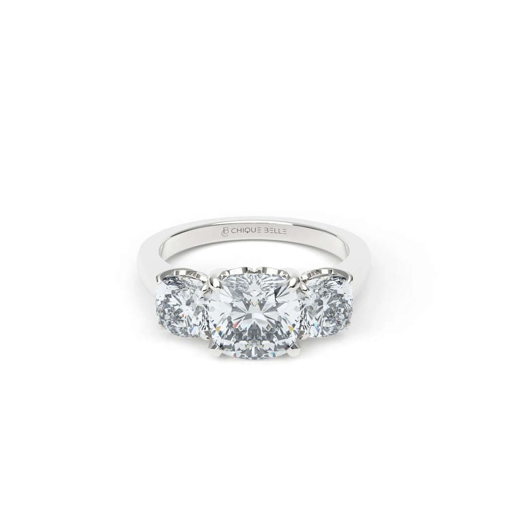 Daisy Trio Diamond Ring