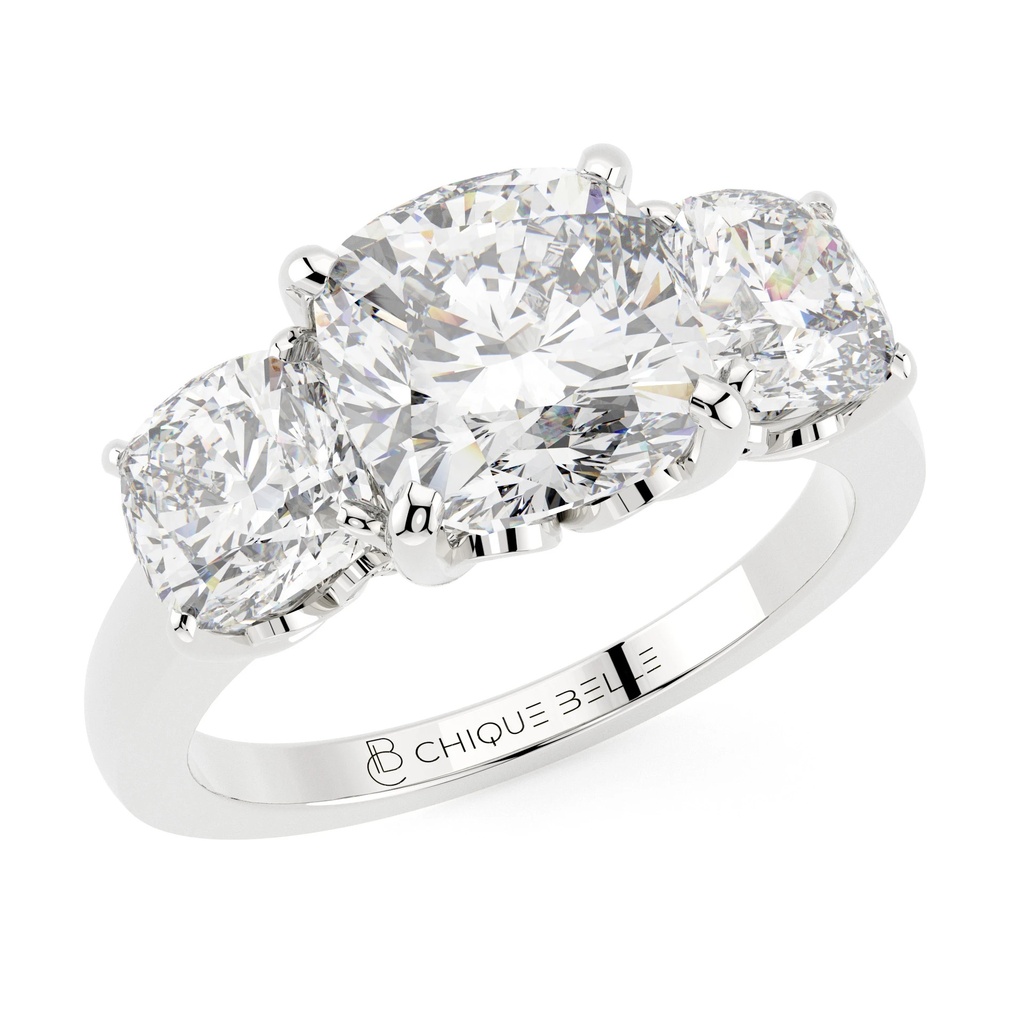 Daisy Trio Diamond Ring