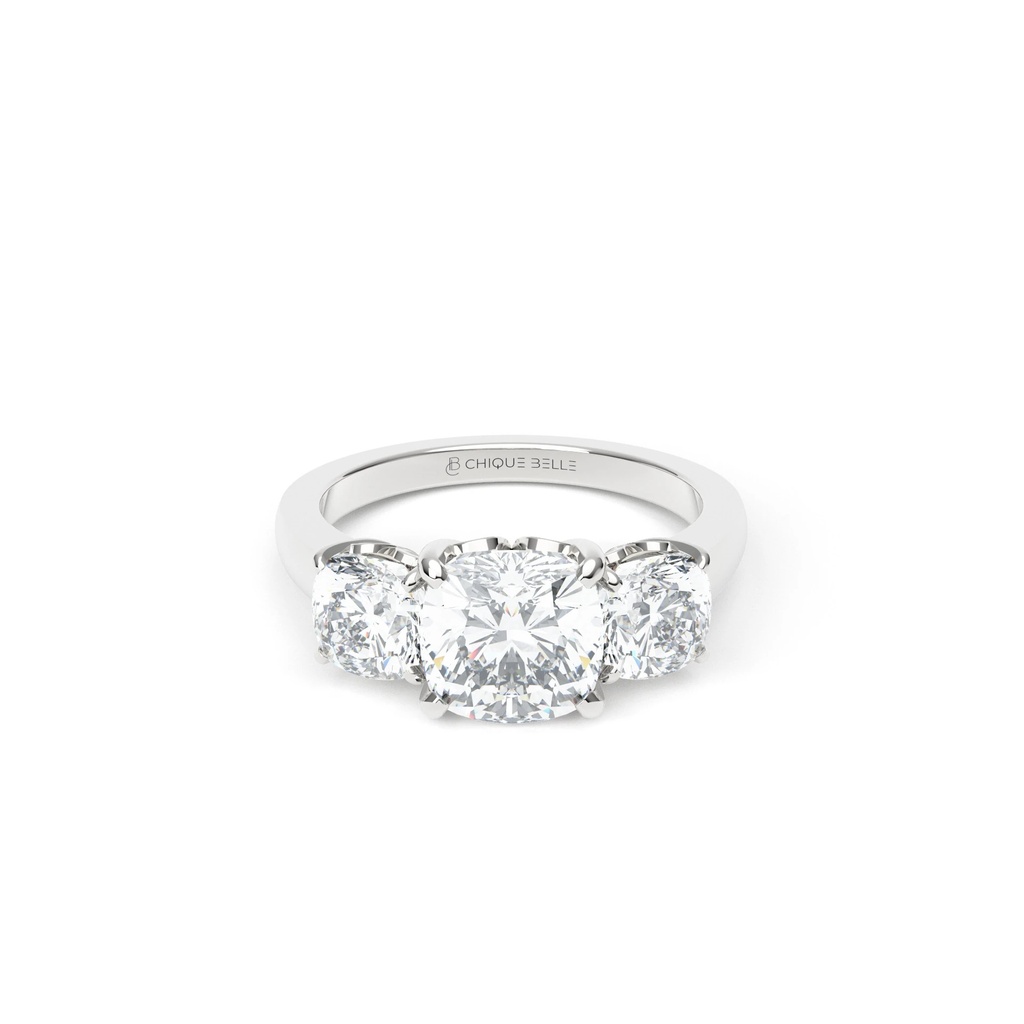 Daisy Trio Diamond Ring