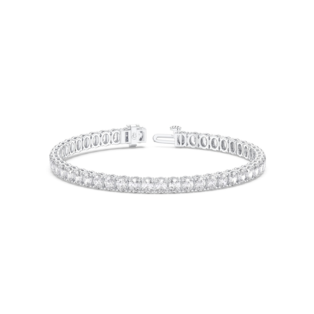 Oval Diamond Tennis Bracelet