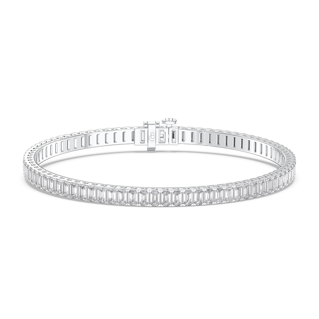Emerald Diamond Tennis Bracelet