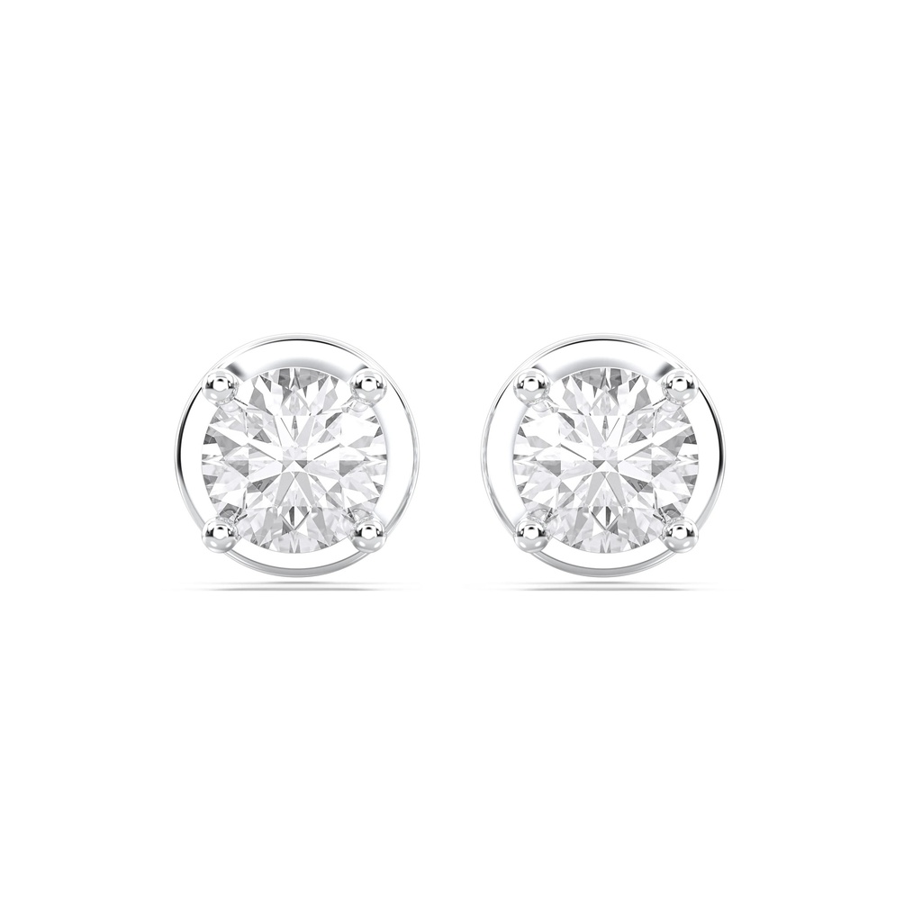Classic Four Prong Solitire Studs