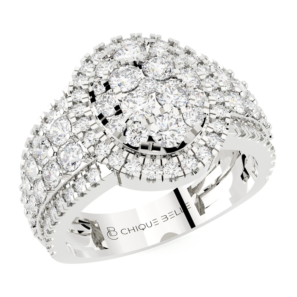 Lattice Royale Broad Wedding Band 