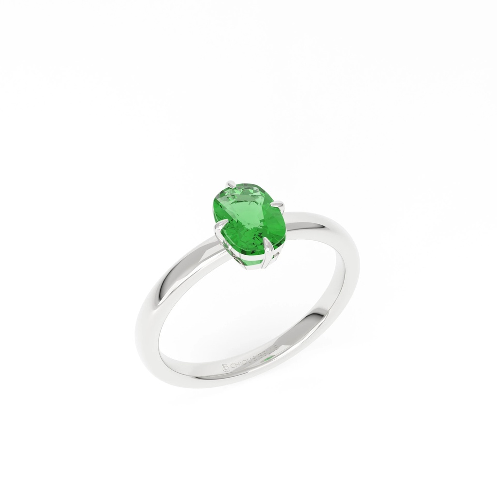 Classic Emerald Ring