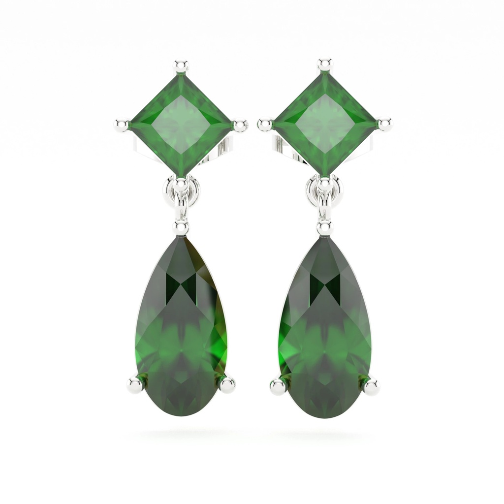 Emerald Drop Earring