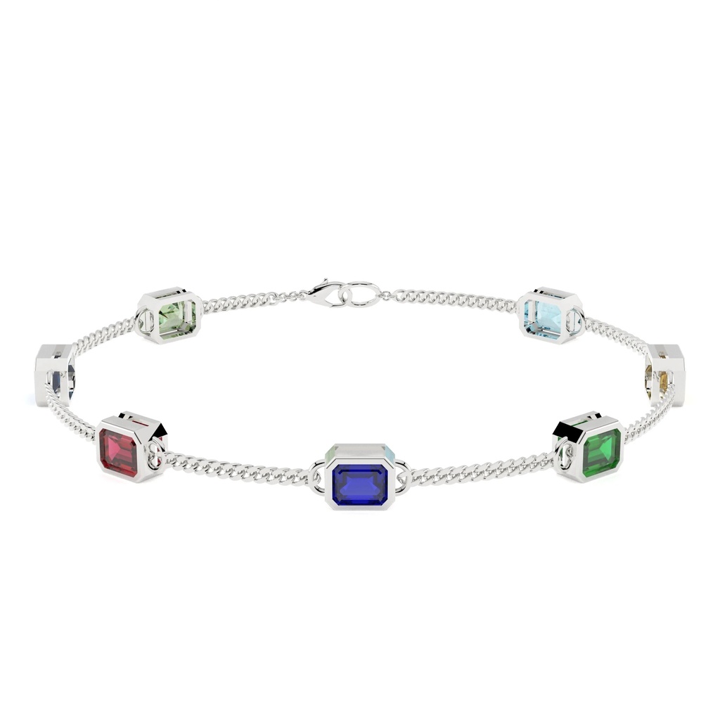 Multicolor Gemstone Bracelet