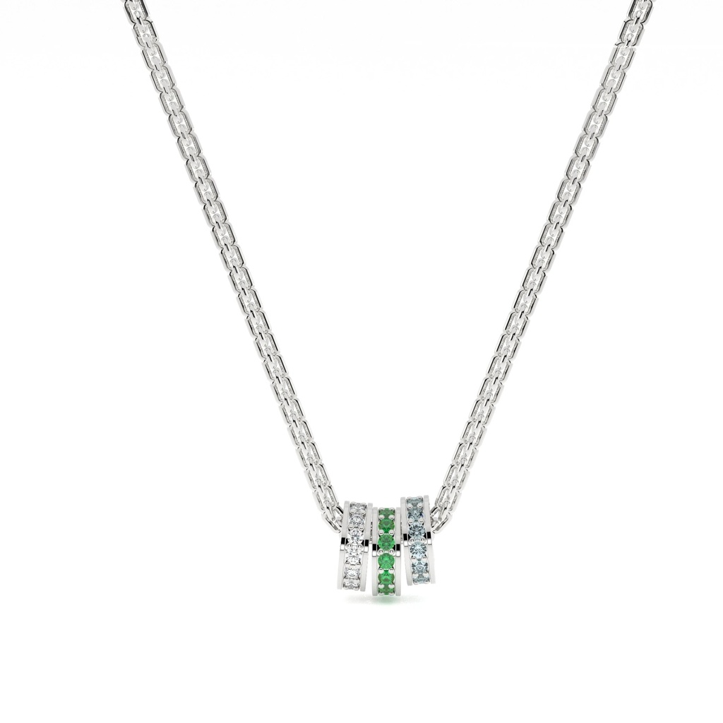 Multi Color Round Pendent