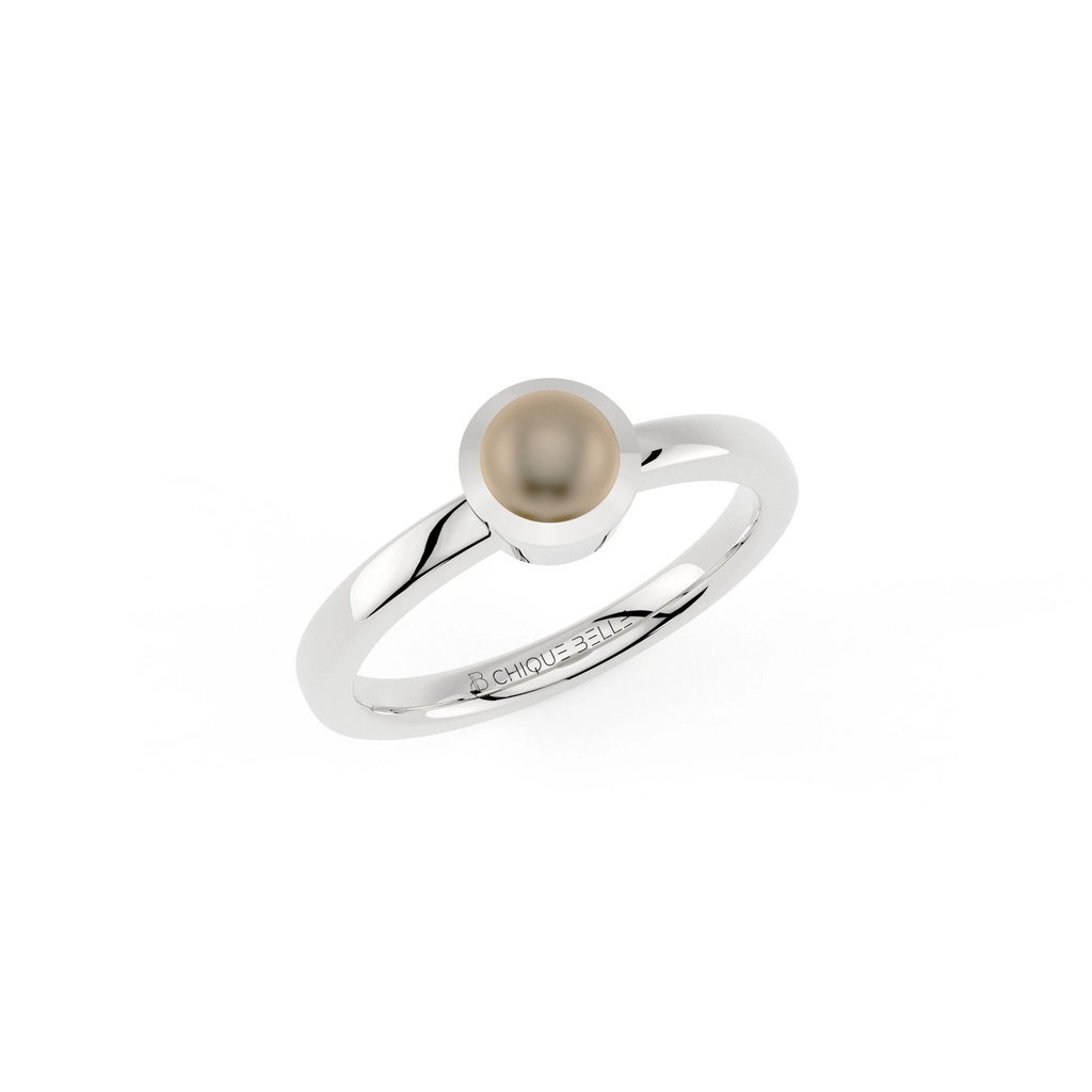Freshwater Pearl Bazel Ring