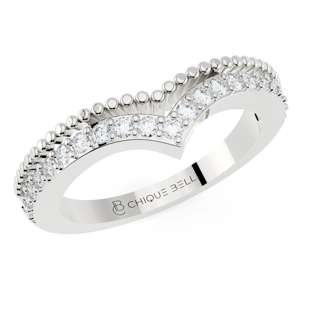 Luna Beaded V Band