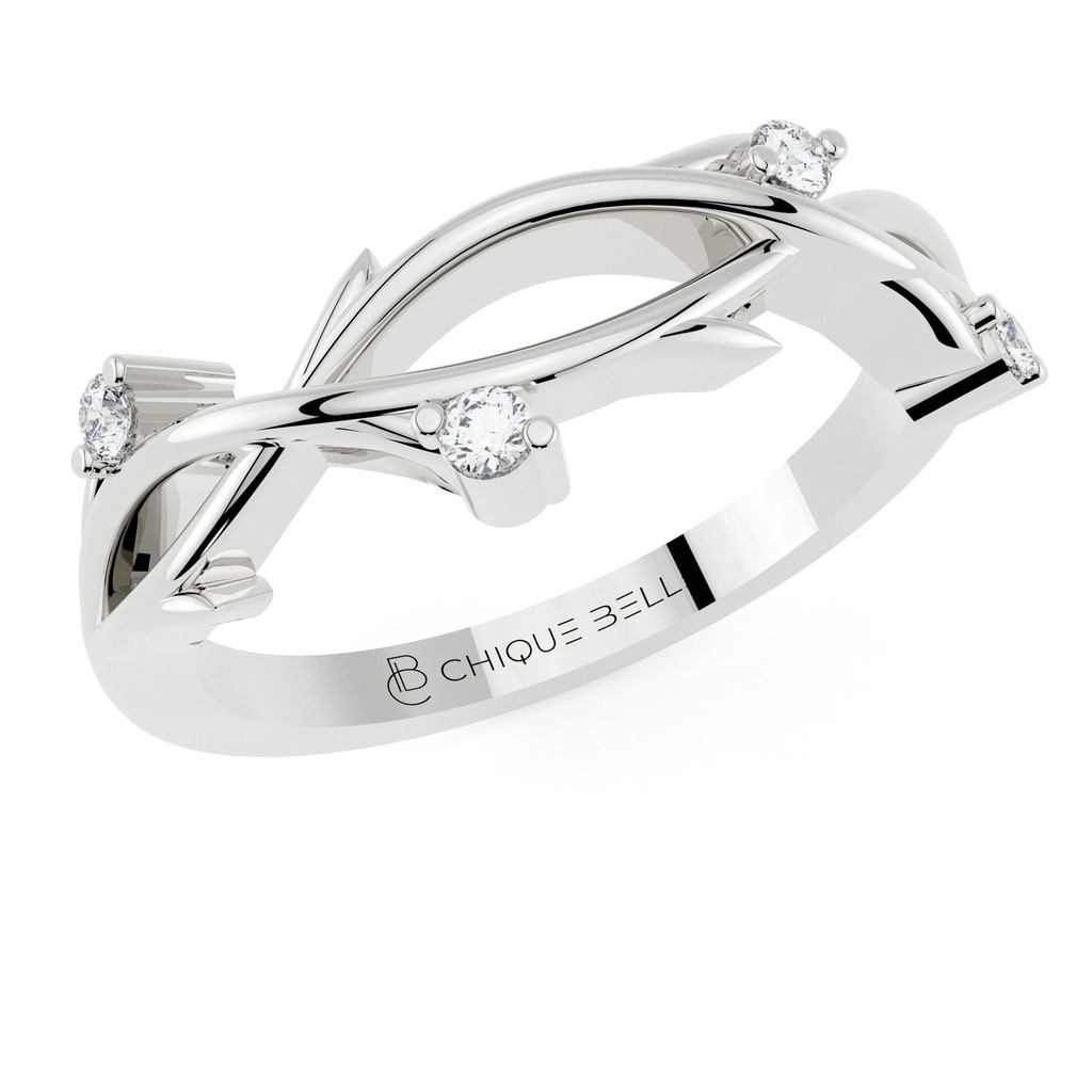 Willow Vine Diamond Band