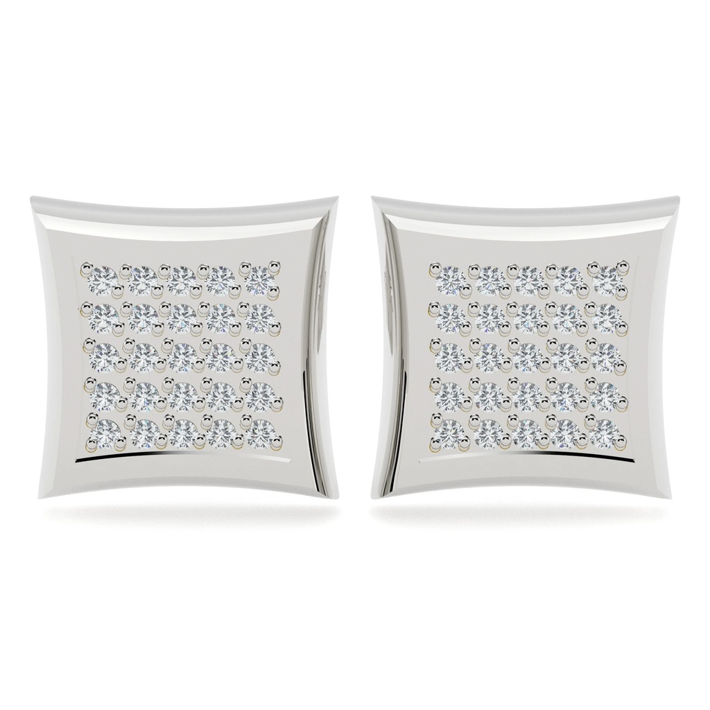 Icon Square Diamond Studs