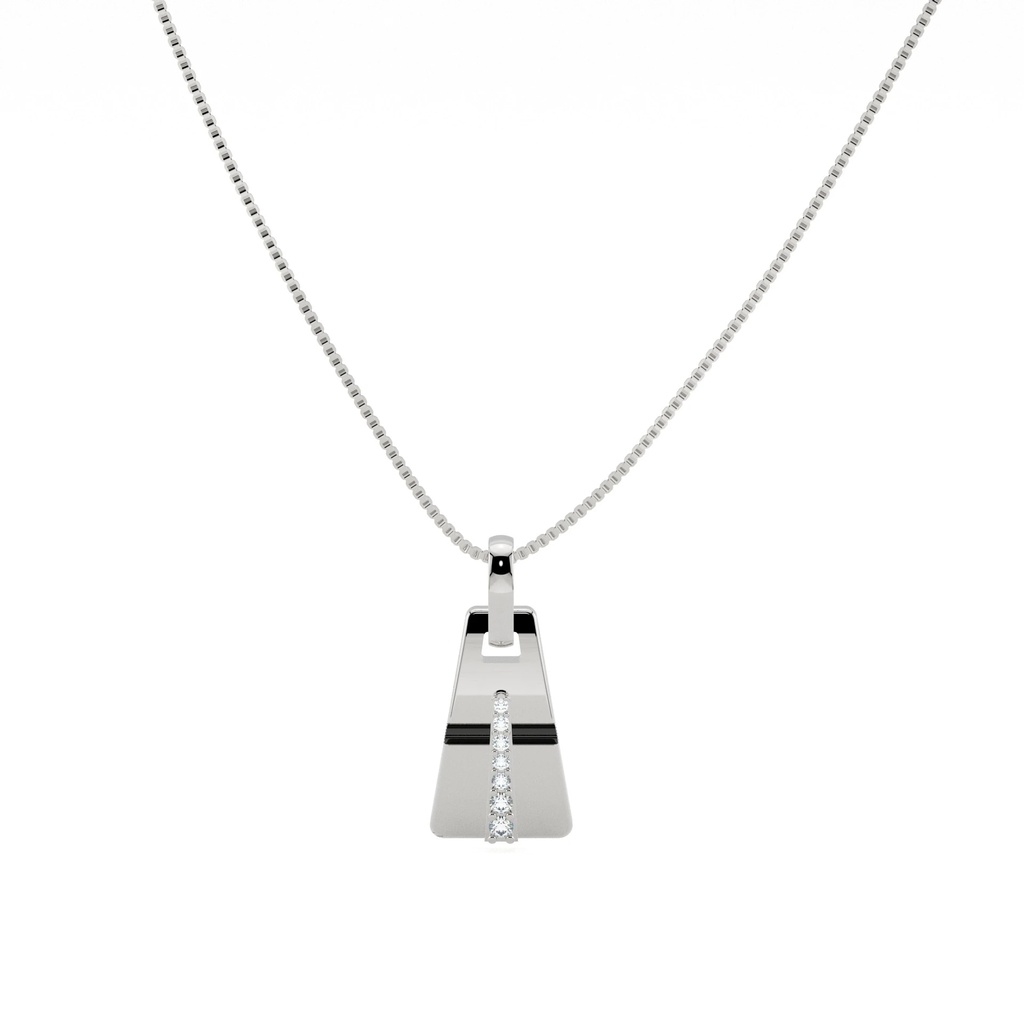 Monolith Diamond Pendant