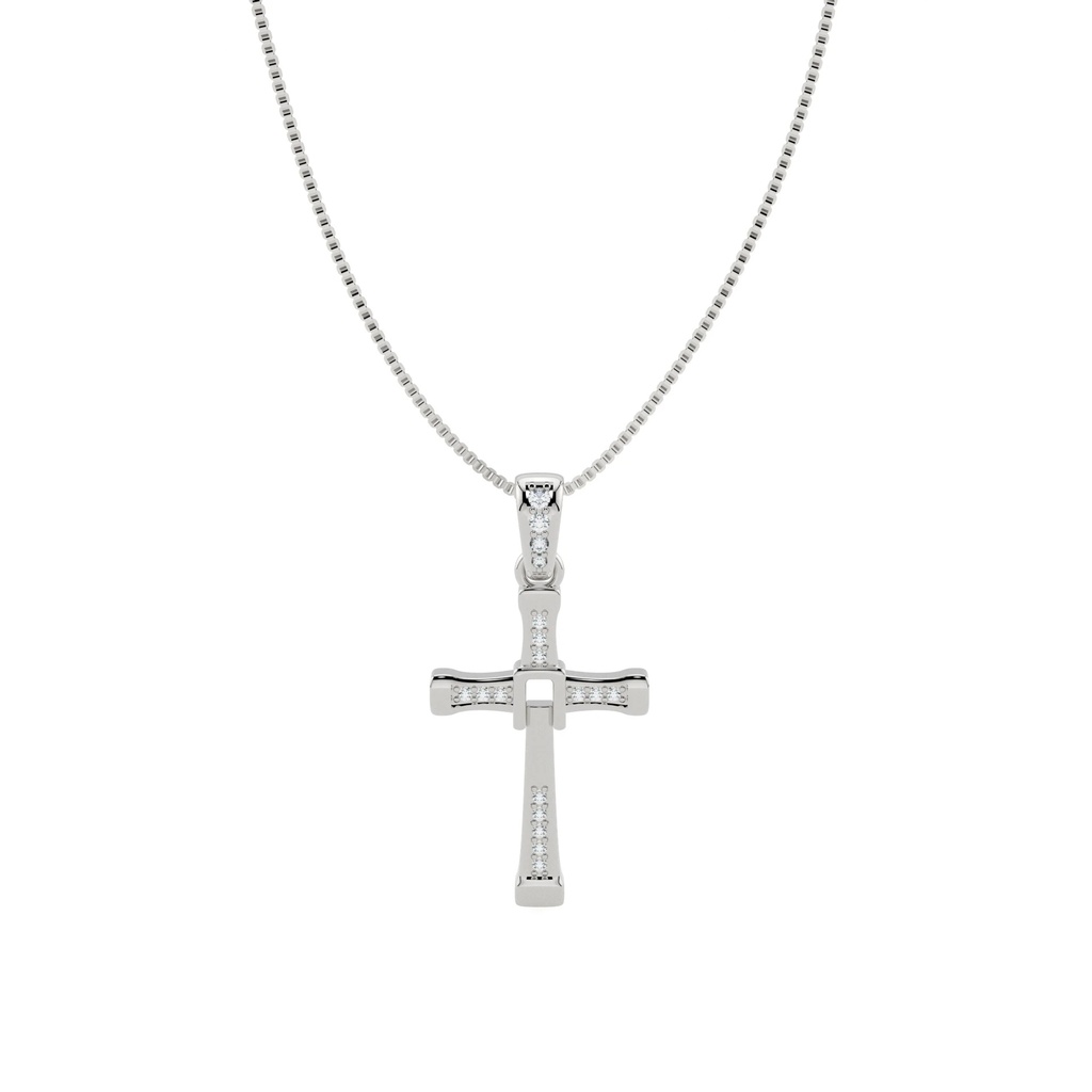 Eternal Cross Diamond Pendant