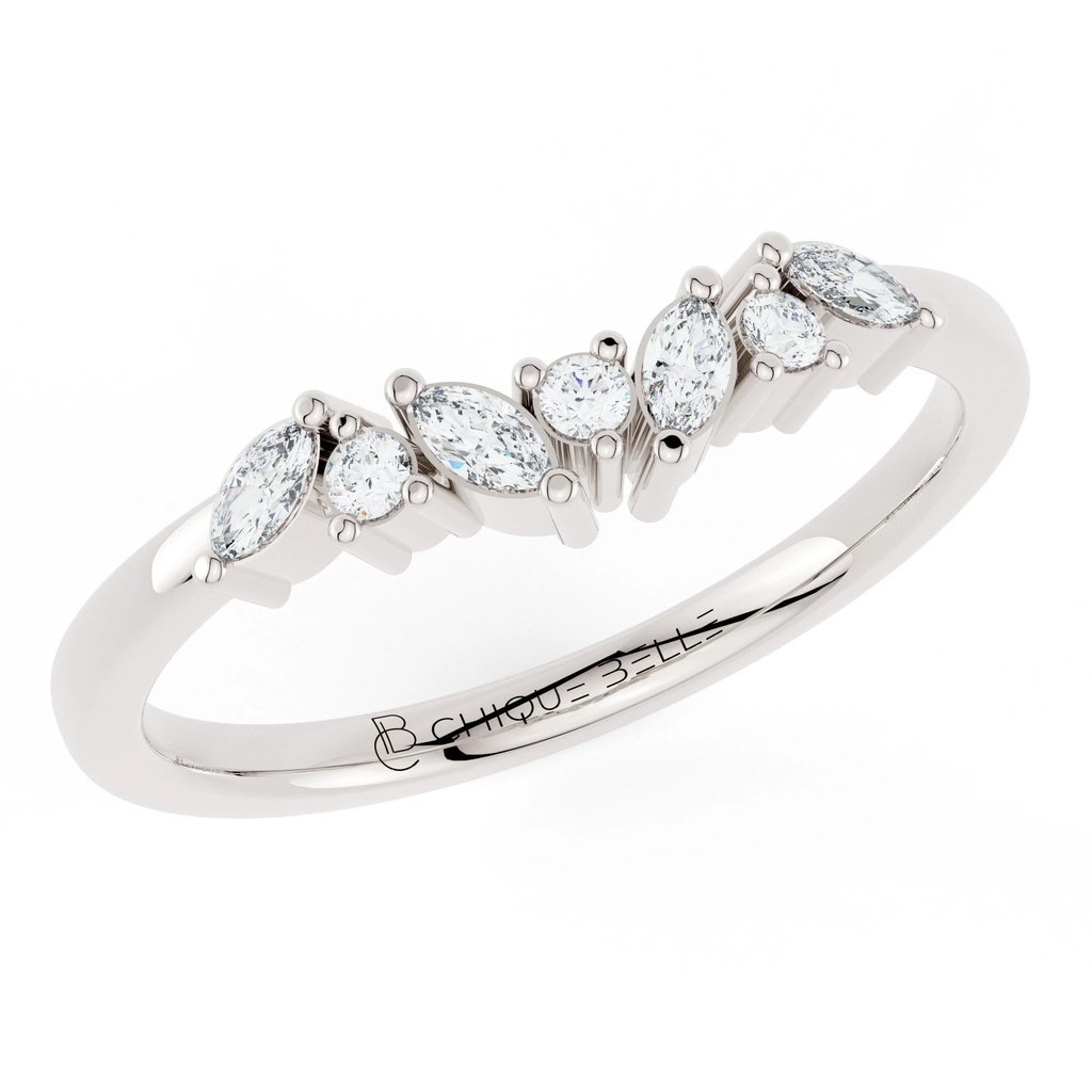 Marquise Bloom Diamond Ring
