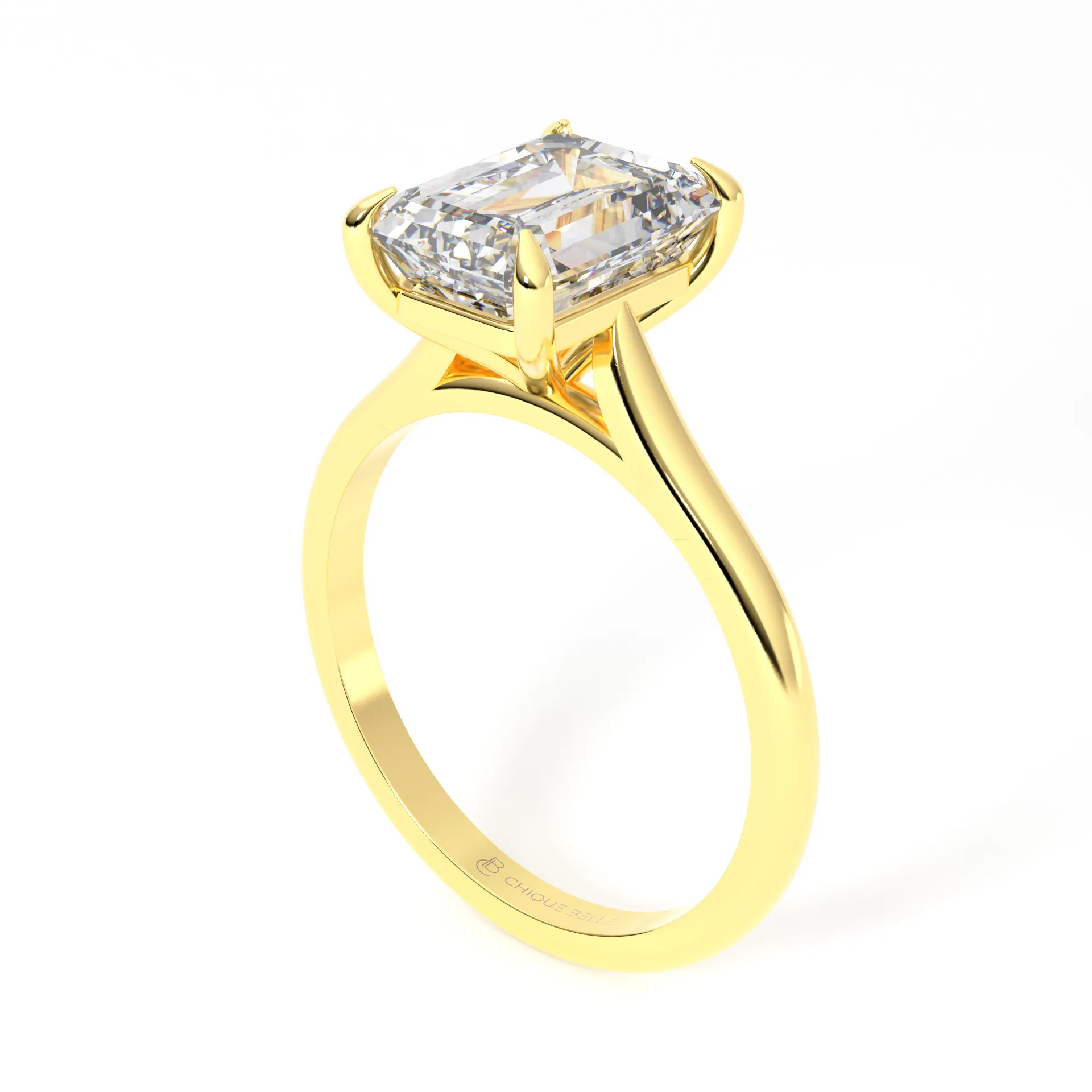 Classic Iris Comfort Fit Diamond Ring