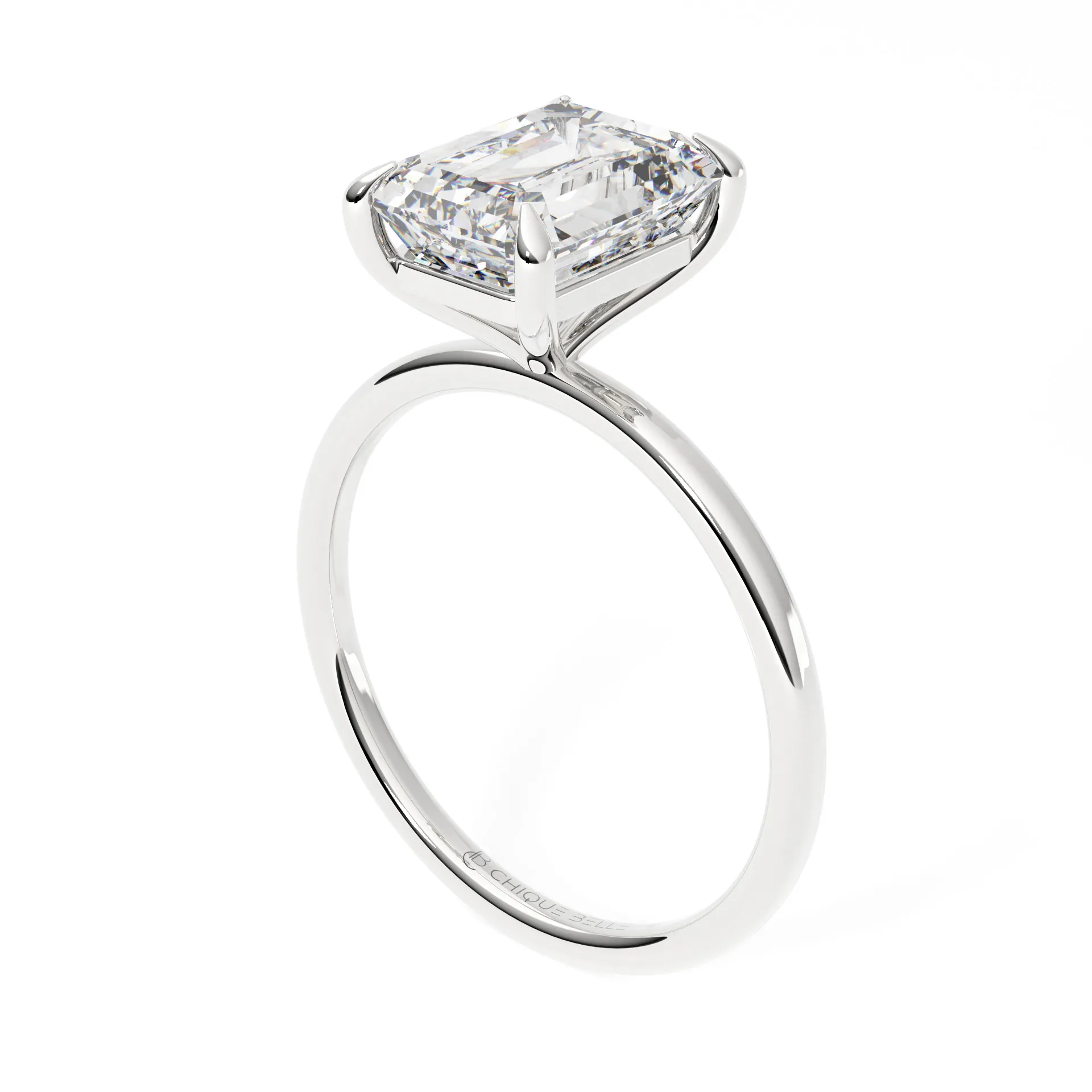 Iris Classic Four Prong Diamond Ring