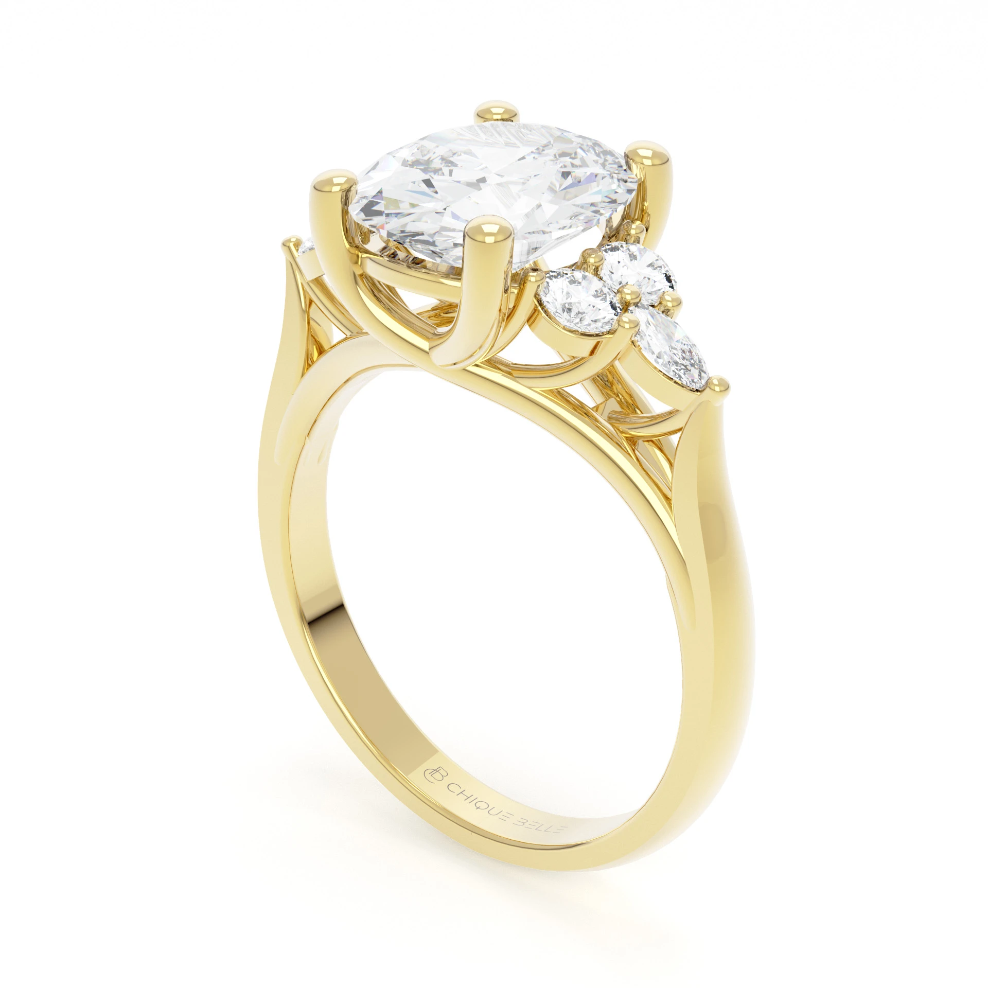 Aster Cala Diamond Ring