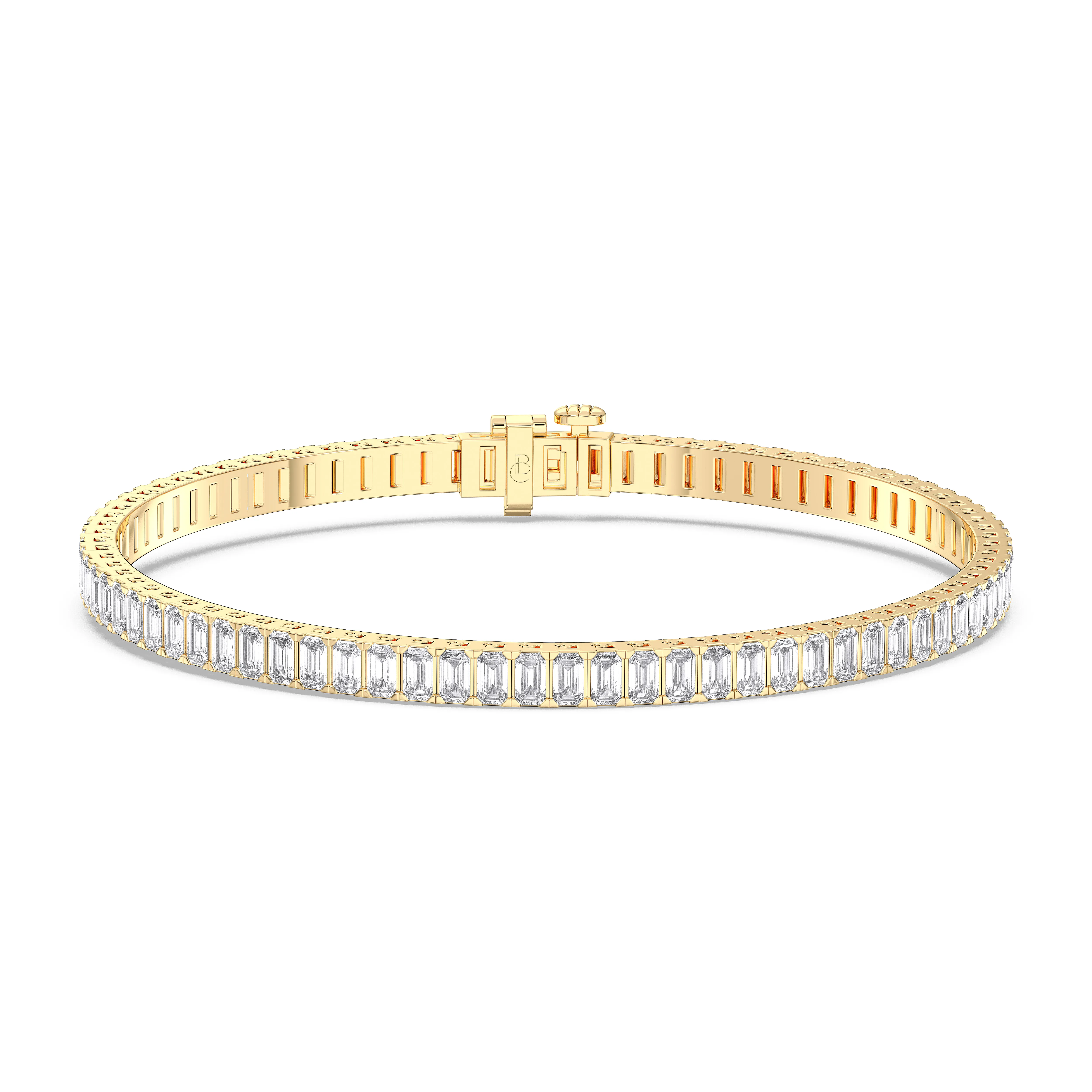 Emerald Diamond Tennis Bracelet