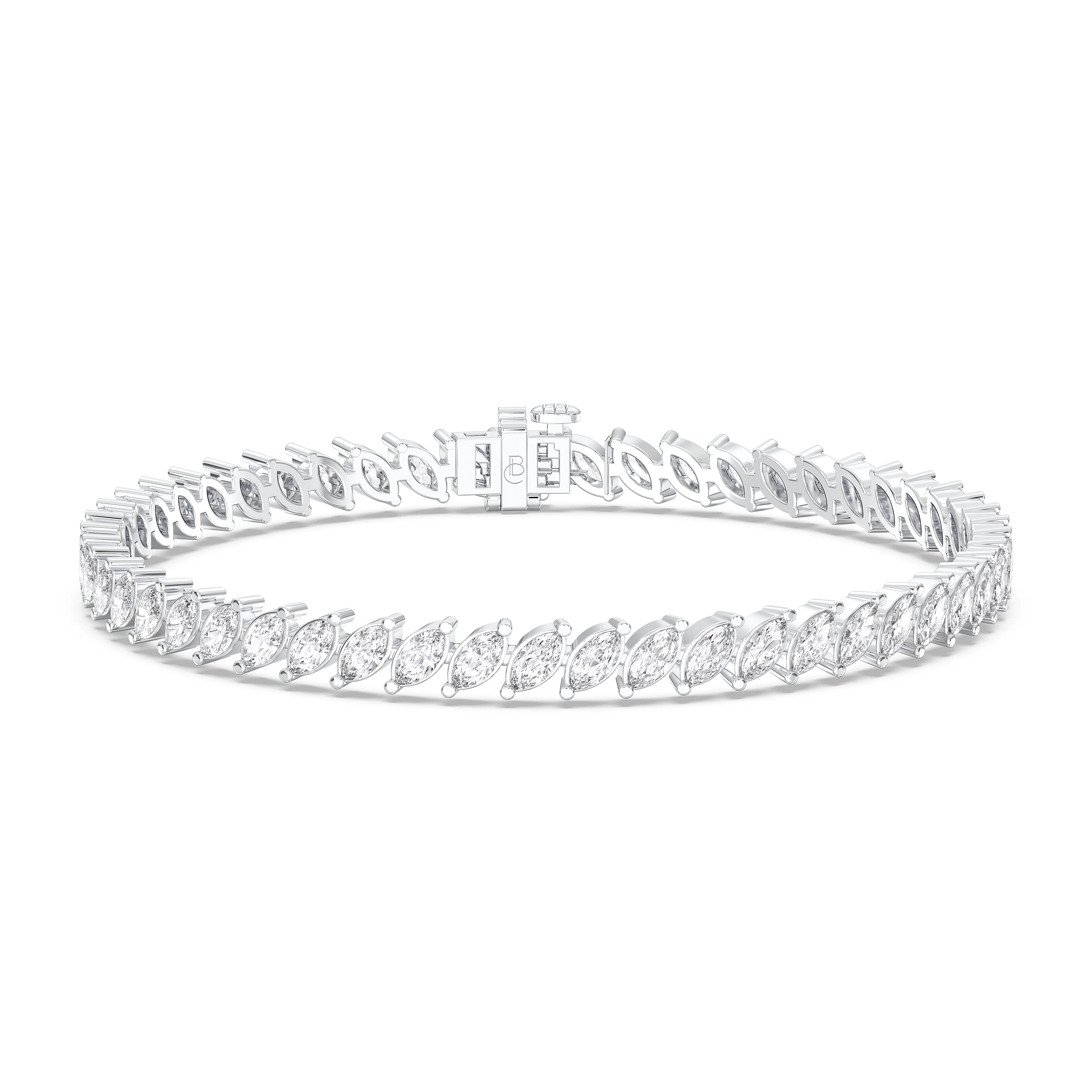 Marquise Diamond Tennis Bracelet