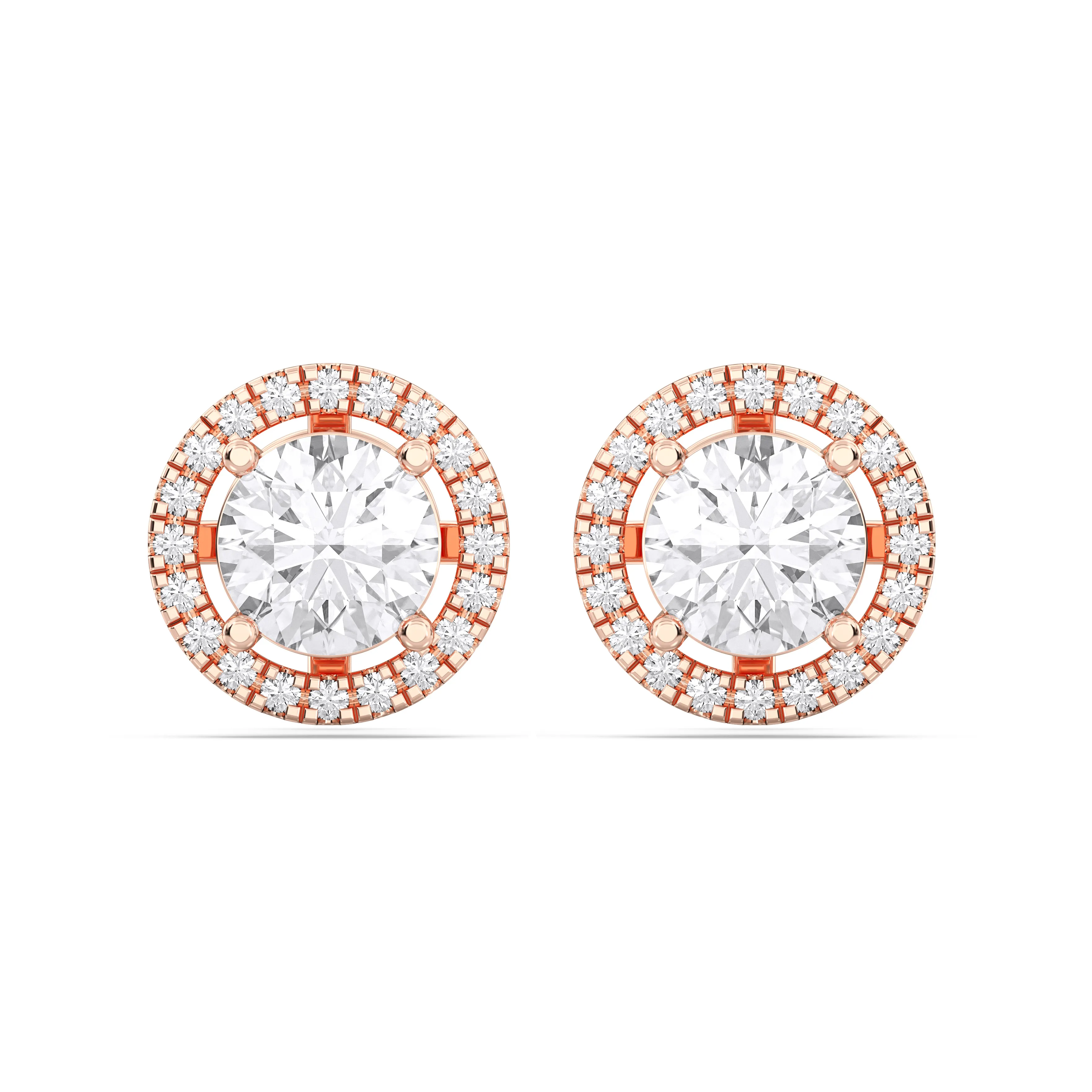 Solitire Detachable Ring Earring