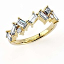 Baguette Wedding Ring