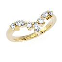 Diamond Chevron Nesting Band