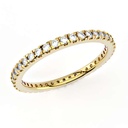 Radiant Scallop Diamond Eternity Ring