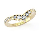 Maison Curve Diamond Ring