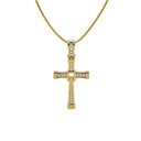 Eternal Cross Diamond Pendant